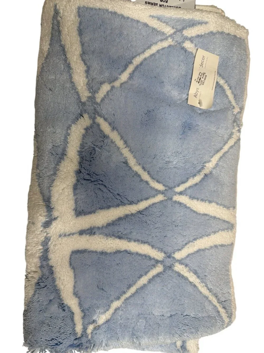 NWT Abyss Bistro Bath Rug Blue Size 23x29